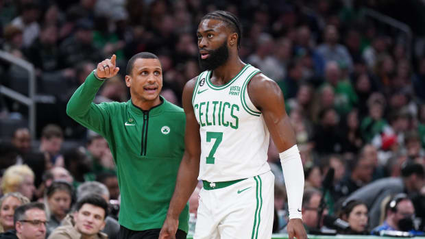 Boston Celtics guard Jaylen Brown